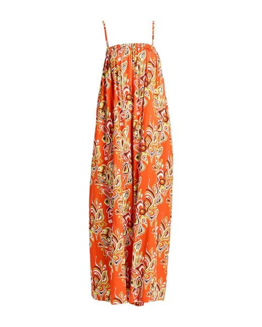 Emilio Pucci Orange Jumpsuit Viscose