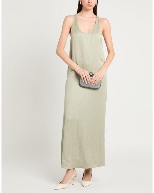 Alysi White Maxi Dress