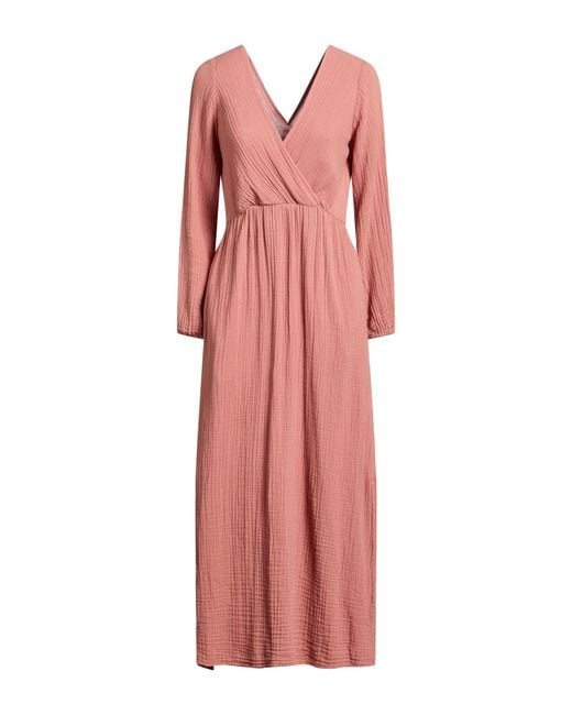 Xirena Pink Maxi Dress Cotton