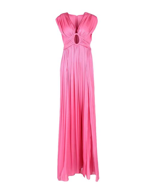 Costarellos Pink Maxi Dress