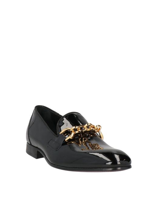Giovanni Conti Black Loafers Leather for men