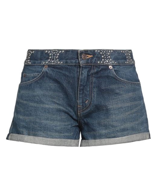 Céline Blue Denim Shorts