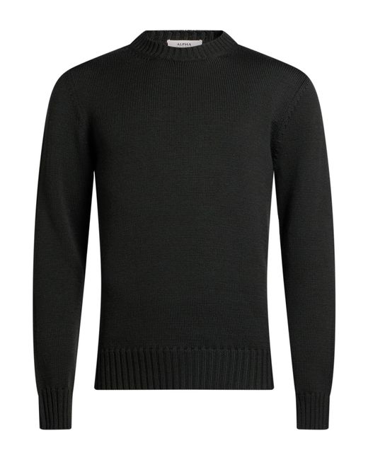 Alpha Studio Pullover in Black für Herren