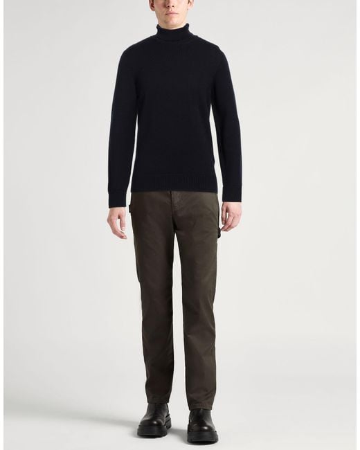 Emporio Armani Blue Turtleneck for men