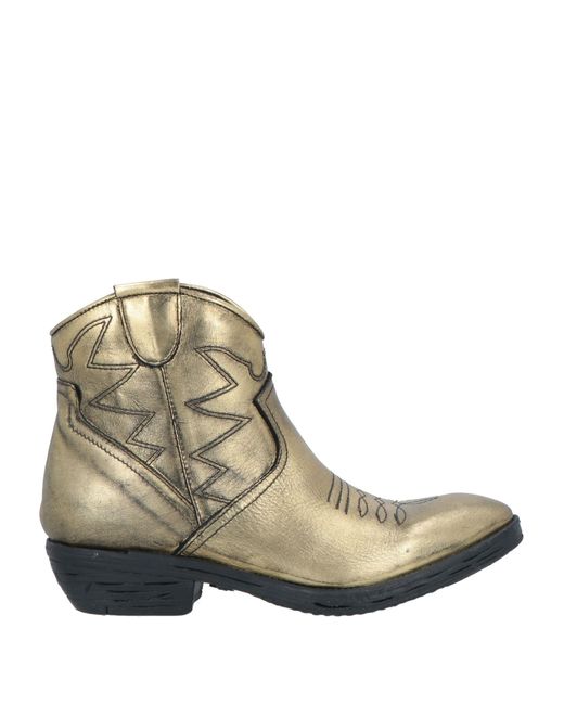 VALERIO 1966 Natural Ankle Boots