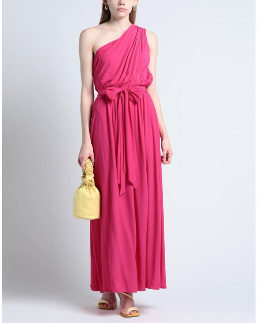 Pinko Pink Maxi Dress