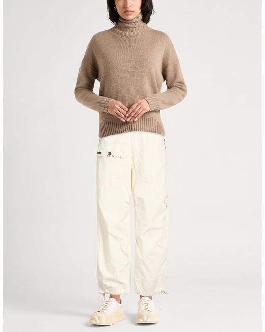 FRONT STREET 8 White Ivory Pants Cotton