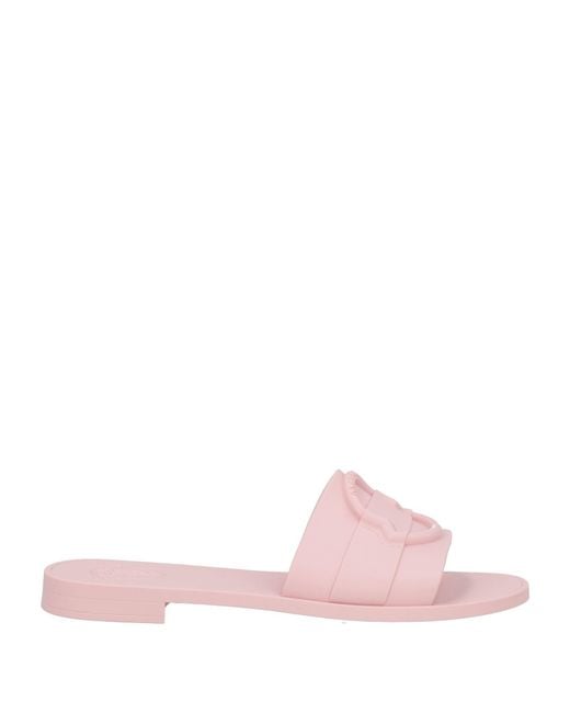 Moncler Pink Sandale