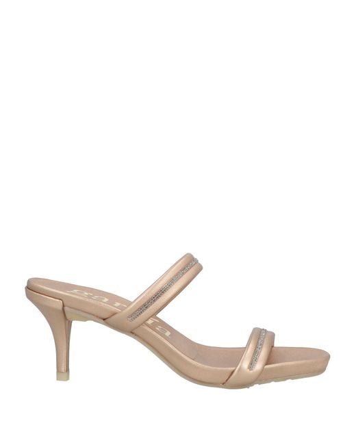 Sandalias Pedro Garcia de color Metallic