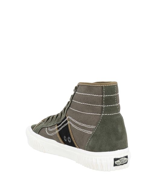 Vans Canvas Trainers in Military Green (Green) for Men | Lyst
