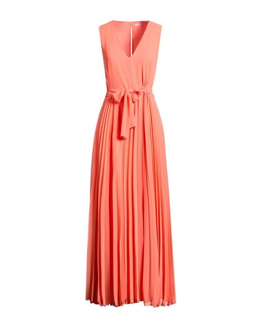 Caractere Red Maxi-Kleid