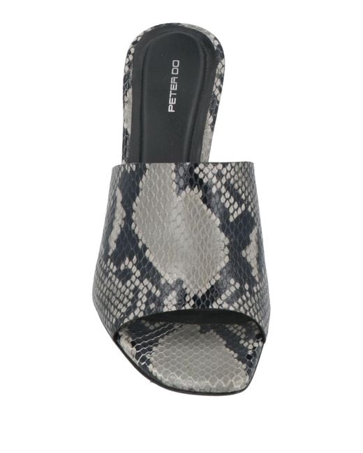 Peter Do Gray Sandals