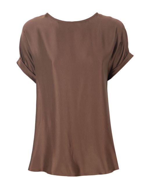 Ottod'Ame Brown Bluse
