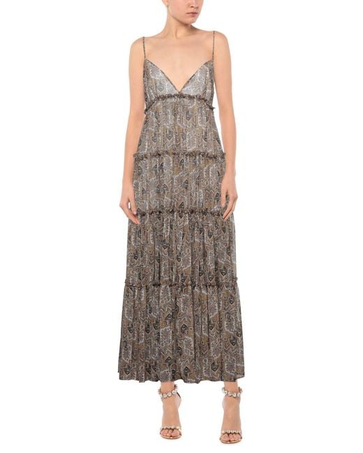 Gaelle Paris Natural Maxi Dress
