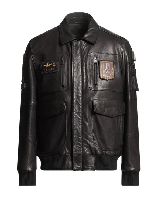 Chaqueta Y Cazadora Aeronautica Militare de hombre de color Black