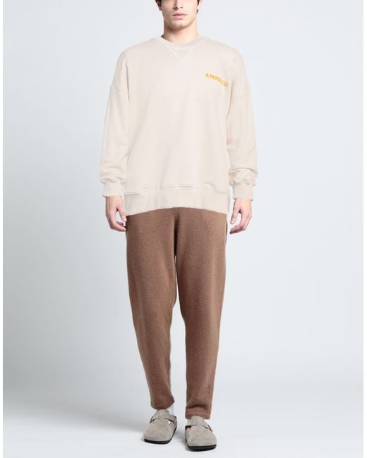 A PAPER KID Natural Sweatshirt for men