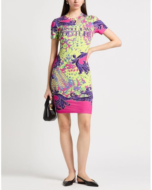 Versace Jeans Couture Multicolor Mini-Kleid