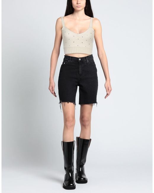 Zadig & Voltaire Natural Cream Top Wool, Cashmere, Polyamide, Elastane