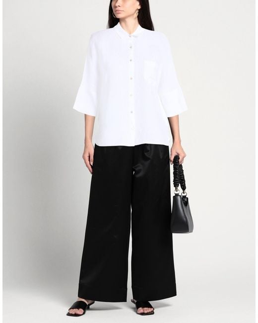 120% Lino White Shirt Linen