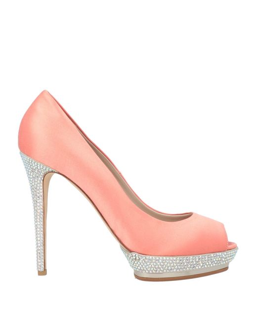 Le Silla Coral Pumps Textile Fibers in Pink | Lyst