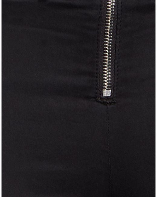 Liu Jo Black Pants Lyocell, Cotton, Elastane, Polyester