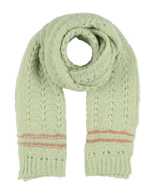 Alysi Green Light Scarf Wool, Acrylic, Polyamide, Alpaca Wool, Cotton