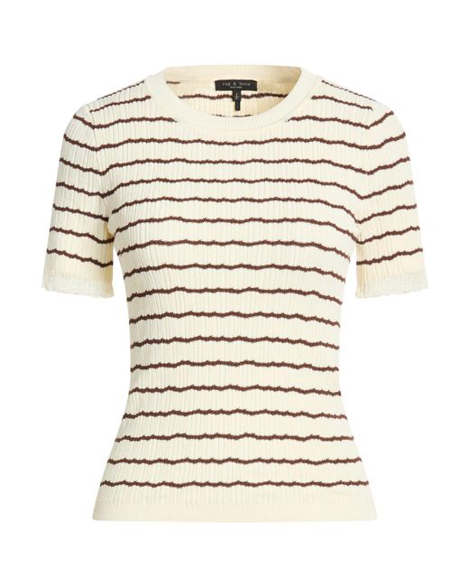 Rag & Bone White Sweaters