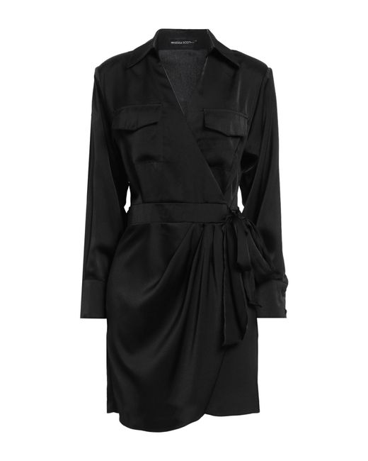 VANESSA SCOTT Black Mini Dress