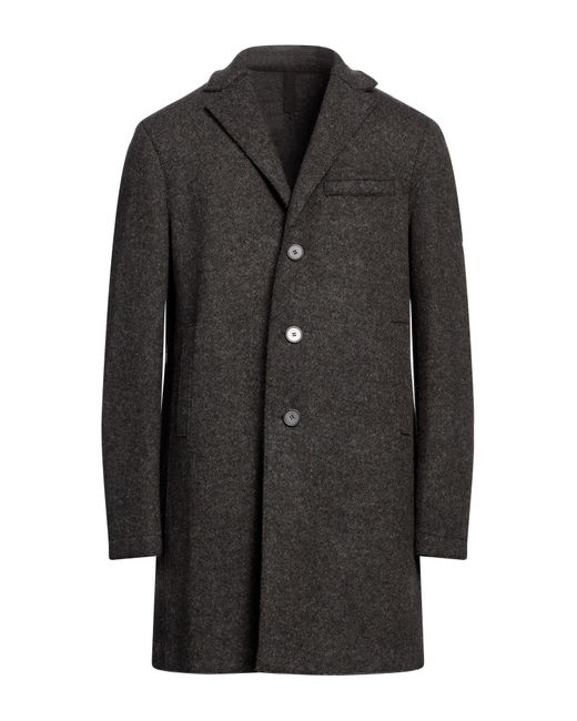 Harris Wharf London Black Coat for men