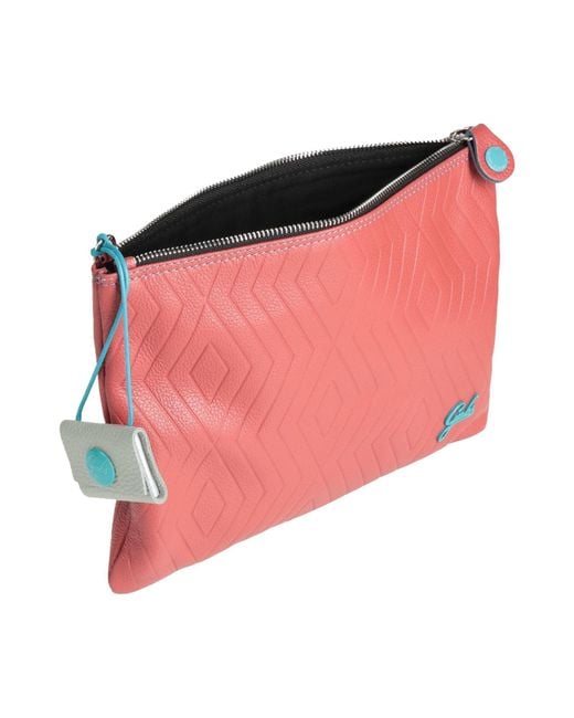 Gabs Red Rust Cross-Body Bag Calfskin