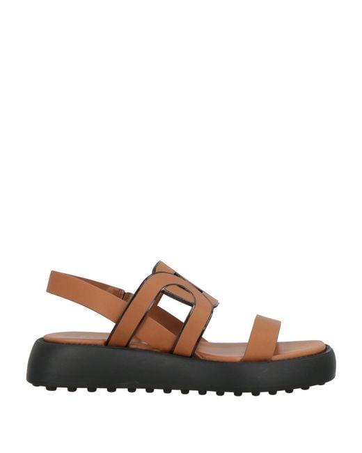 Tod's Brown Sandals