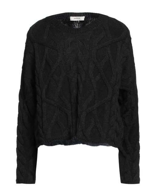 Alpha Studio Black Jumper