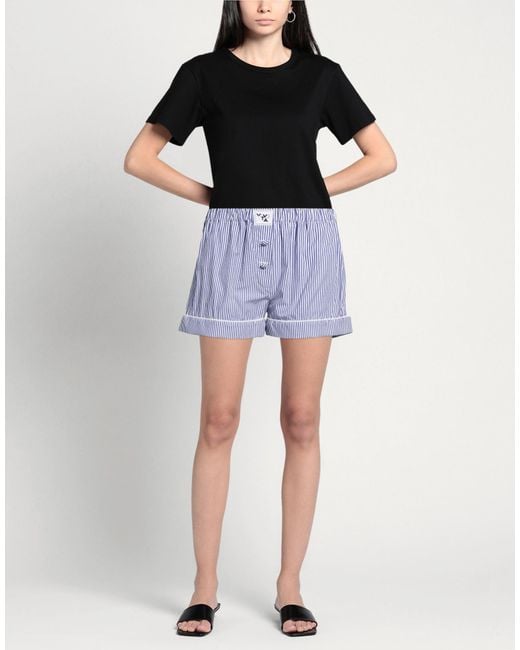 Vivetta Purple Shorts & Bermuda Shorts Cotton