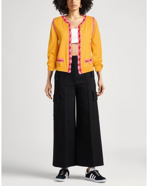 Moschino Orange Cardigan Cotton