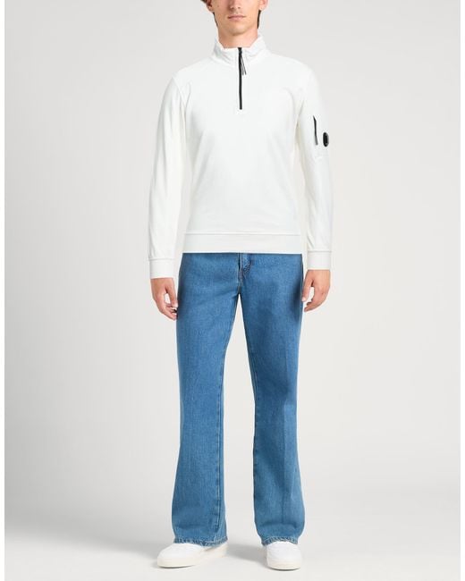 C P Company White Sweatshirt for men