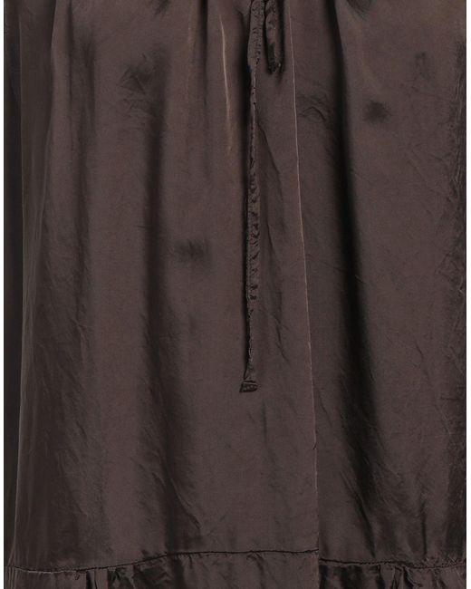 Aspesi Brown Dark Top Viscose