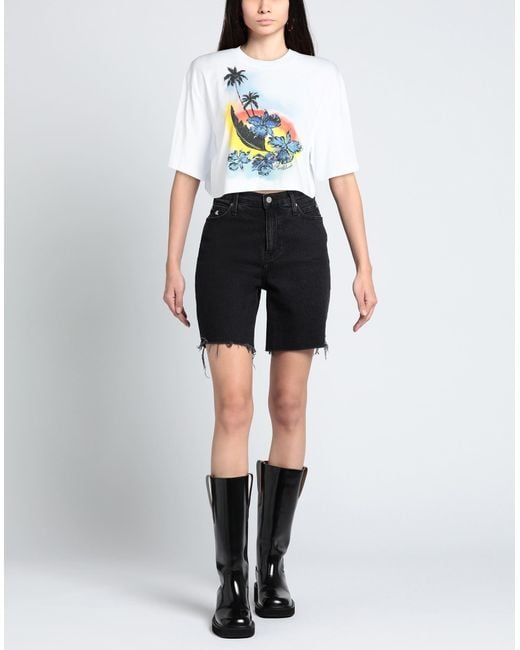 MSGM White T-shirt