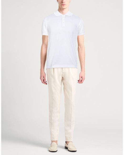 Versace White Polo Shirt for men