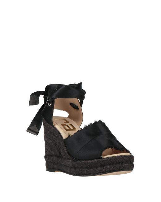 Ras Black Espadrilles Textile Fibers