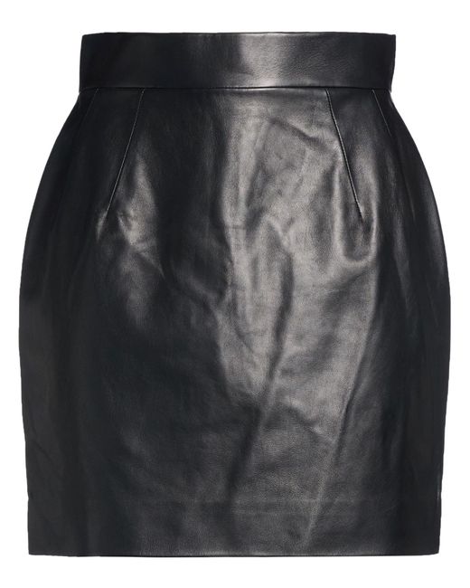 Alexandre Vauthier Black Mini Skirts