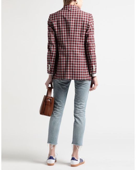 Thom Browne Red Blazer