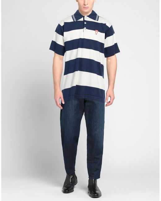KENZO Blue Polo Shirt for men
