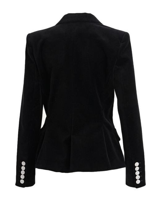 Alexandre Vauthier Black Blazer Cotton