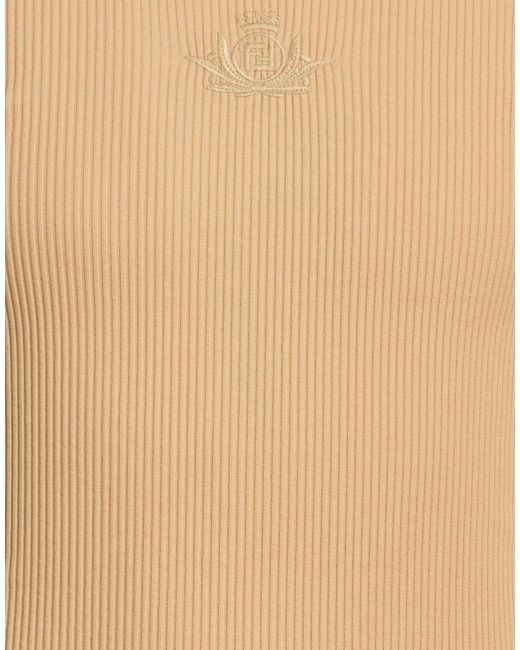 Fendi Natural Tank Top Polyamide, Elastane for men