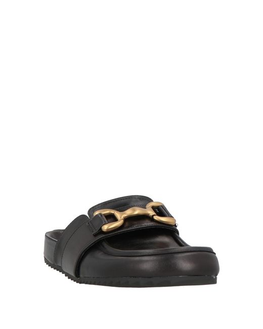 Bibi Lou Black Mules & Clogs