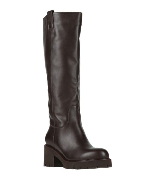 Doucal's Brown Swami Chocolate Boot Calfskin