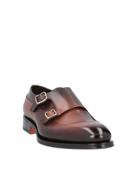 Santoni Brown Loafer for men