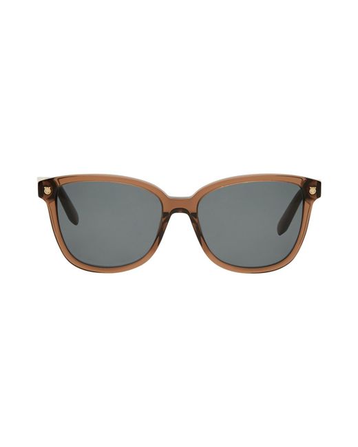 Ferragamo Gray Sunglasses