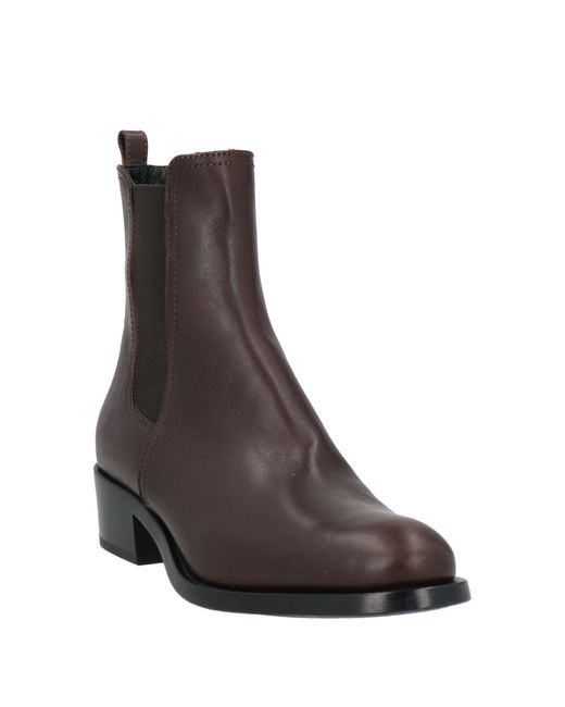 Agl Attilio Giusti Leombruni Brown Ankle Boots Leather