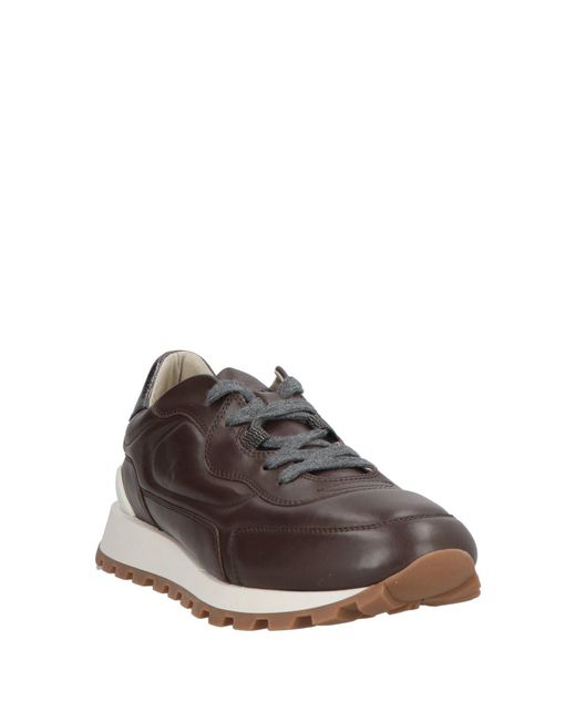 Brunello Cucinelli Brown Trainers